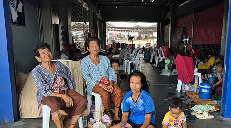 188.734 Orang Dievakuasi ke 770 Penampungan di 7 Provinsi Thailand Akibat Konflik